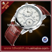 2015 Top China Manufacturer & Exporter & Supplier Dual Time Zone Watch